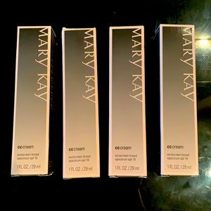 Mary Kay CC Cream, Lot of 4 Skin Shades